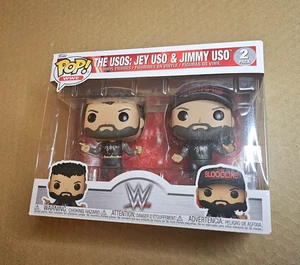THE USOS JEY & JIMMY USO 2-PACK WWE FUNKO POP! FIGUR FIGUR WORLD WRESTLING - Bild 1 von 10