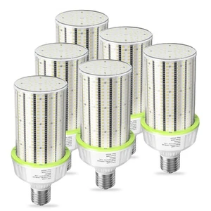6Pack 100W LED Corn Light Bulb, 450W HPS Replacement E39 Mogul Base 15000 Lumens - Picture 1 of 14