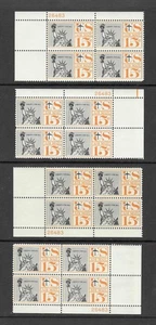 U.S. MNH 1959 FIFTEEN CENT STATUE OF LIBERTY MATCHING SET PLATE BLOCKS SCOT C58 - Picture 1 of 1