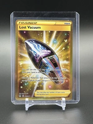 Lost Vacuum Trainer 217/196 Gold Secret Rare Pokémon 2022 Lost Origin NM - Image 1 of 2