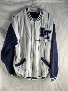 Vintage Warner Bros Looney Tunes Baseball Jacket Size S Small 2001 Y2K Acme - Picture 1 of 15