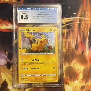 Pikachu SWSH039 SWSH: Sword & Shield Promo Cards Holo - Picture 1 of 2