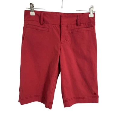 Шорты-бермуды женские Athleta 0 красные нейлоновые для походов активного отдыха лагерь Gorpcore - Изображение 1 из 4