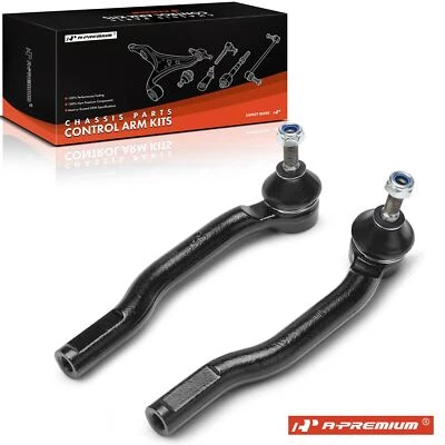 A-Premium 2x Extremo de varilla de amarre exterior delantero con rótula para Nissan Versa 2007-2012 Foto 1 de 4