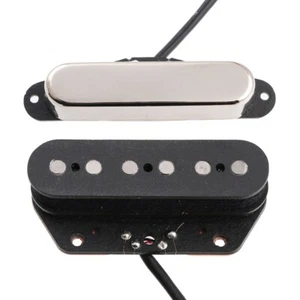 Alnico 5 Stacked Tele Neck + Bridge Pickup Set for Telecaster Electric Guitar - Picture 1 of 7