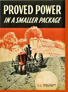 Proved Power in a smaller package, CASE VA VAO VAC Tractor & Implement Brochure - Picture 1 of 6