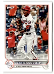 2022 Topps Team Sets Washington Nationals #WAS-6 Alcides Escobar NM Nea ID:49115 - Picture 1 of 2