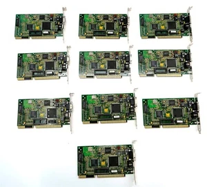10 Vintage MADGE Smart 16/4 ISA Client + Ringnode Network Cards ~ UNTESTED SCRAP - Picture 1 of 15