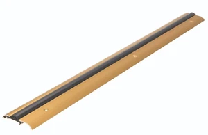 Gold leicht zugängliche Türschwelle 914 mm x 80 mm unten Isolierung Zug Aluminium - Bild 1 von 3