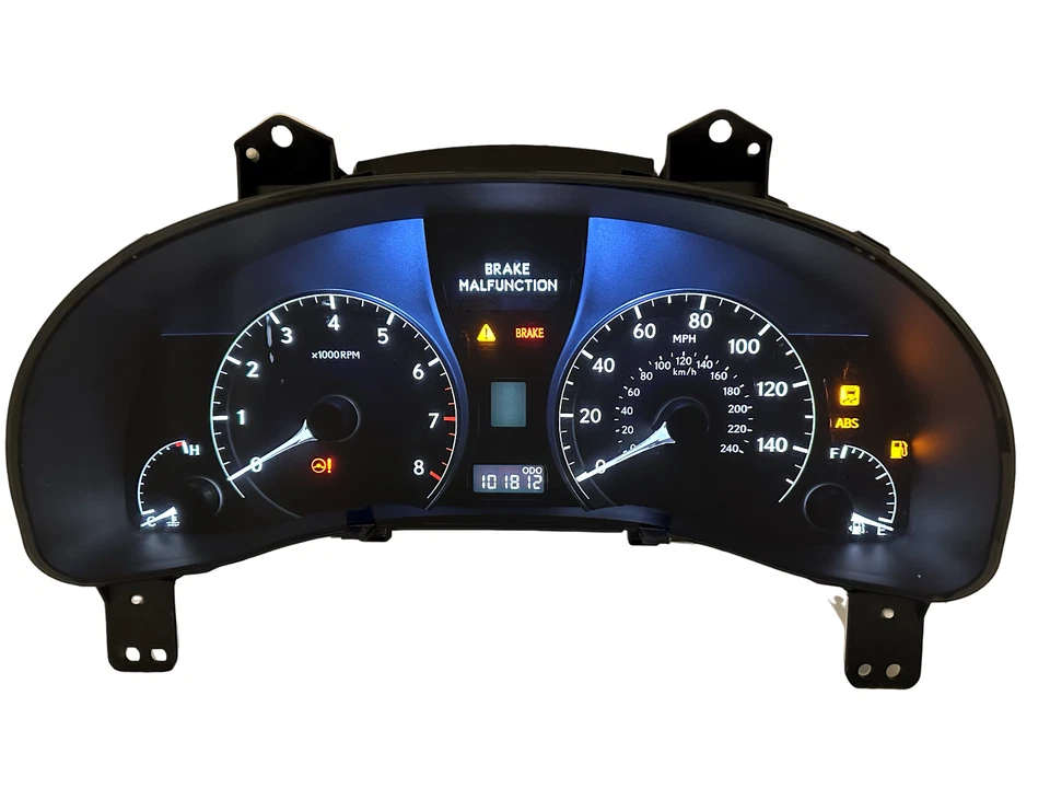 Speedometer Instrument Cluster 2012 Lexus RX350 Dash Panel Gauges 101,812 Miles - Image 1 of 3