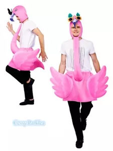 Z-O4-1 Mens Womens Adult Flamingo Birds Book Week Costume OSFM - Bild 1 von 5