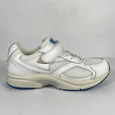 Dr. Comfort Victory Sneakers Womens Size 9.5 W White Leather Diabetic Shoes - Image 1 of 4
