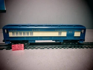 Lionel Blue Comet  COMBINE Car# 9537 "HALLEY" NO LIGHT. - Picture 1 of 7