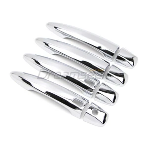 Door Handle Chrome Cover For Nissan X-Trail Rogue 2021 2022 2023 W/ 2 Smart Key - Foto 1 di 5