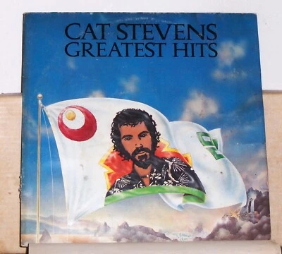 Cat Stevens – Greatest Hits - Germany Import Vinyl LP Record Album with Poster - Image 1 of 2