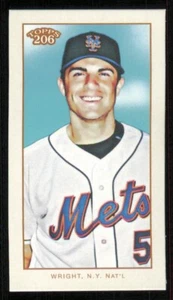2009 Topps 206 Mini Piedmont #171b David Wright VAR SP - Picture 1 of 2