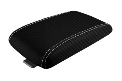 Крышка подлокотника крышка из углеродного волокна подходит для Cadillac DTS 2006-2011 годов выпуска белый шов - Изображение 1 из 4