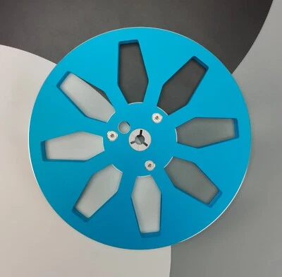 Nuevos carretes vacíos de aluminio 1X 7" Pro 1/4" para grabadoras de cinta carrete a carrete Foto 1 de 4