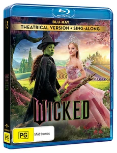 BRAND NEW Wicked (Blu-Ray, 2024) Movie Ariana Grande | Cynthia Erivo - Picture 1 of 2