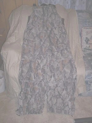 Mens 2x Camo Bibs Natural Gear Bib Overalls Insulated Camo Hunting Bib Windproof - Image 1 of 4