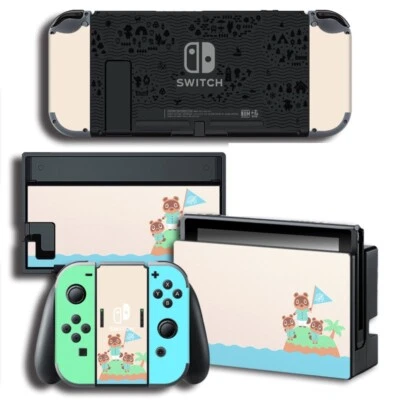 Vinyl Decal Skin Sticker Protector for Nintendo Switch Animal Crossing - Image 1 of 2