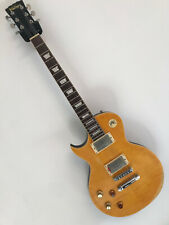 Vintage V100 ICON Electric Guitar - Distressed Lemon Drop - Left Handed 