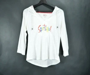 Sportsgirl Hooded Top White Womens Size XXS - Picture 1 of 12