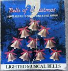 MR CHRISTMAS Bells of Christmas 21 Song Lighted Musical Brass  WORKING!