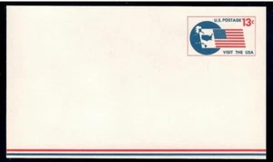 US UNBENUTZTE Luftpost # UXC8 Postkarte, sehr guter Zustand NH - Ich kombiniere Versand - Bild 1 von 1
