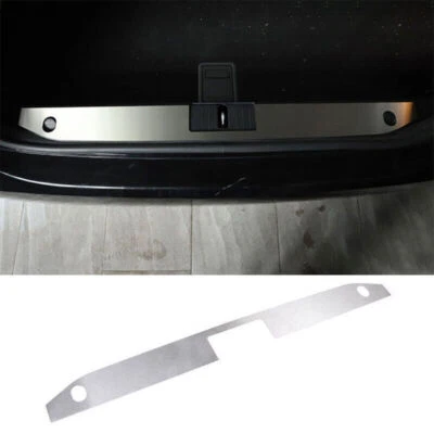 Protector de parachoques trasero interior placa de umbral moldura para Benz Clase S 08-13 acero plateado Foto 1 de 4