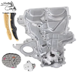 Timing Chain Kit Oil Pump Cover For Hyundai Accent/Elantra Gt/Kona 18-20 1.6L - Picture 1 of 10