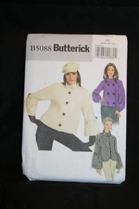 Chaqueta forrada de cadera alta con patrón de costura Butterick B5088 - talla 6-12 - Imagen 1 de 2