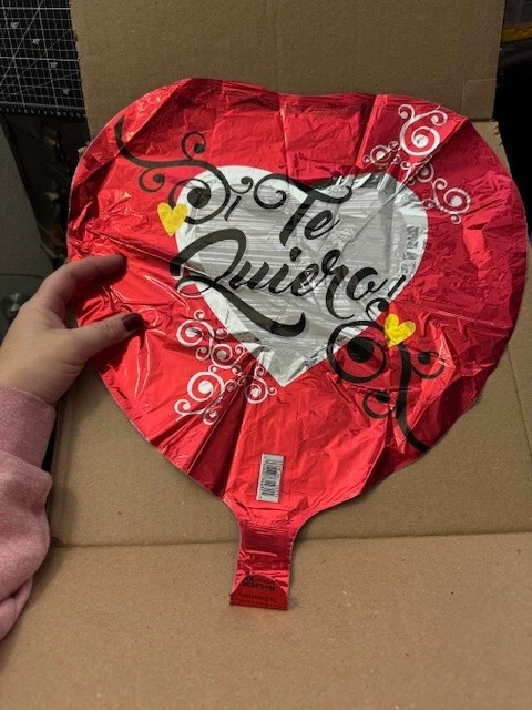 Balão Te Quiero 18", I Love You, Balão Quinceanera, Balão Dia dos Namorados - Imagem 1 de 1