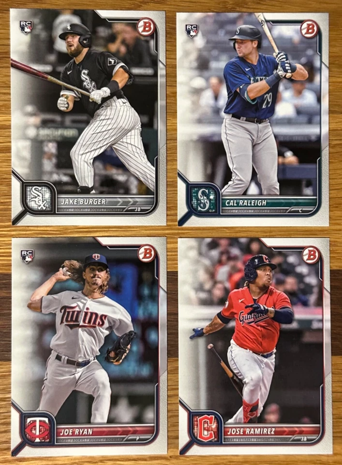 2022 Bowman Baseball Paper RC's & Vets #1-100: You Pick- Complete Your Set - Image 1 of 1