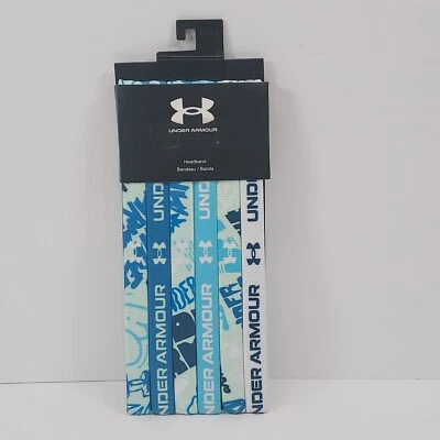 NUEVAS diademas gráficas Under Armour para niñas paquete de 6 talla única para todas Foto 1 de 2