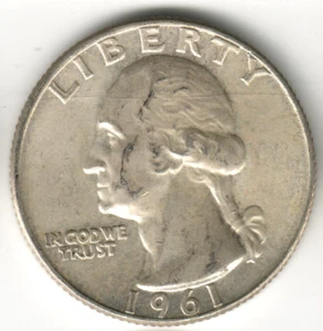USA - 1961D - Washington ¼ $ - Silver Eagle - #15831RG - Picture 1 of 2