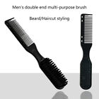 Beard Comb Scissors Cleaning Brush Salon Supply Barber Hair Styling Tosa
