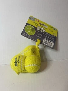 Nylabone Power Play Giocattoli per Cani Palla da Tennis Gripz Tennis, Piccolo 3CT - Foto 1 di 3
