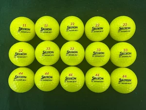 15 SRIXON Z-STAR XV DIVIDE GOLF BALLS - MINT/NEAR MINT - SAME BALLS IN PHOTOS - Picture 1 of 3