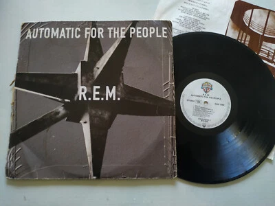 R.E.M. Automatic for the People 1992 9362-45055-1 Wx 488 LP vinyl 12 " G VG T3 - Image 1 of 4