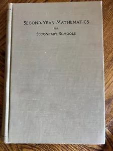 Zweites Jahr Mathematik für weiterführende Schulen Myers 1911 antikes Mathematikbuch - Bild 1 von 10