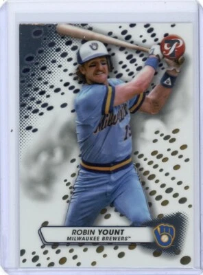2023 Topps Pristine Robin Yount Base - Milwaukee Brewers - Image 1 of 2