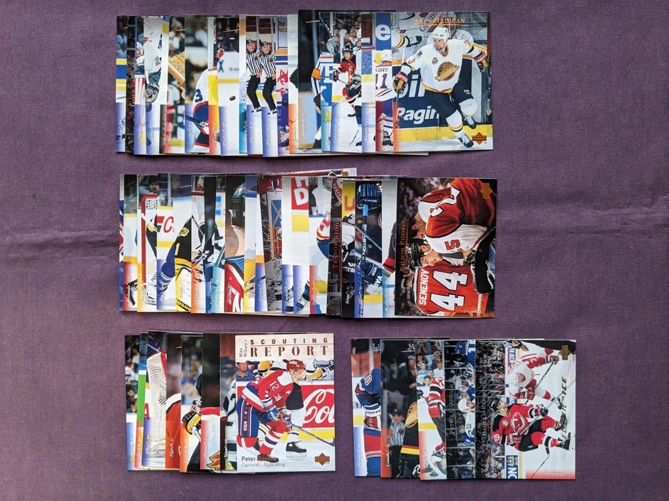 1995-96 Upper Deck Hockey - - - Pick A Card - - - Complete a Set - Image 1 of 1