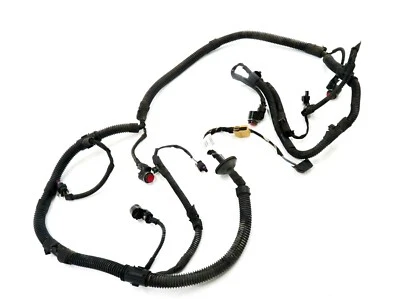 2017 AUDI Q3 (8U) REAR PDC PARK DISTANCE SENSOR SET w/ HARNESS (MISANO RED N9) - Image 1 of 4