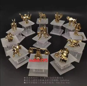 Saint Seiya Twelve Constellations Yellow Sacred Clothes Model Decoration Figures - Picture 1 of 5