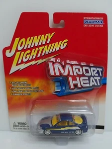 Johnny Lightning Import Heat Acura Integra Custom Blue HTF - Picture 1 of 3