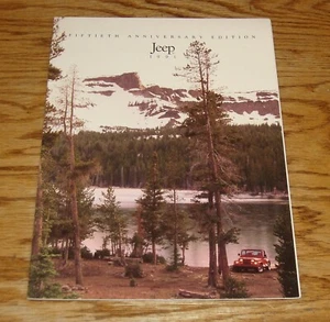 Jeep Full Line 1991 original folleto de ventas 91 Wrangler Grand Wagoneer Comanche - Imagen 1 de 2