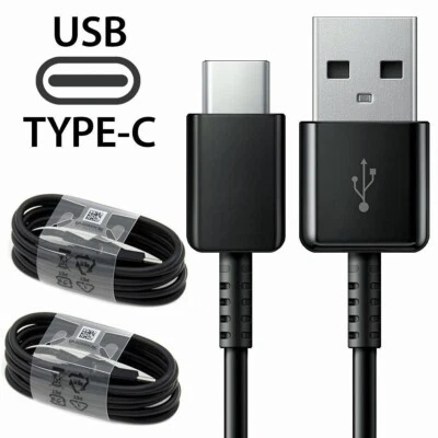 2X 4FT USB Type C Fast Charging Cable For Samsung Galaxy S8 S9 S10 Plus Note 8 9 - Image 1 of 4