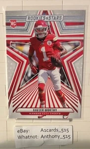 Xavier Worthy - 2024 Rookies & Stars Rookie #200 - Kansas City Chiefs - Picture 1 of 3