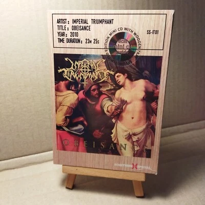 Imperial Triumphant - Obeisance (Single) (Wood Box, Mini-CD) SEALED! Foto 1 de 3